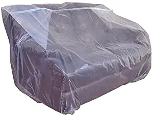CRESNEL Furniture Cover Plastic Bag for Moving Protection and Long Term Storage (Sofa 2 Packs)